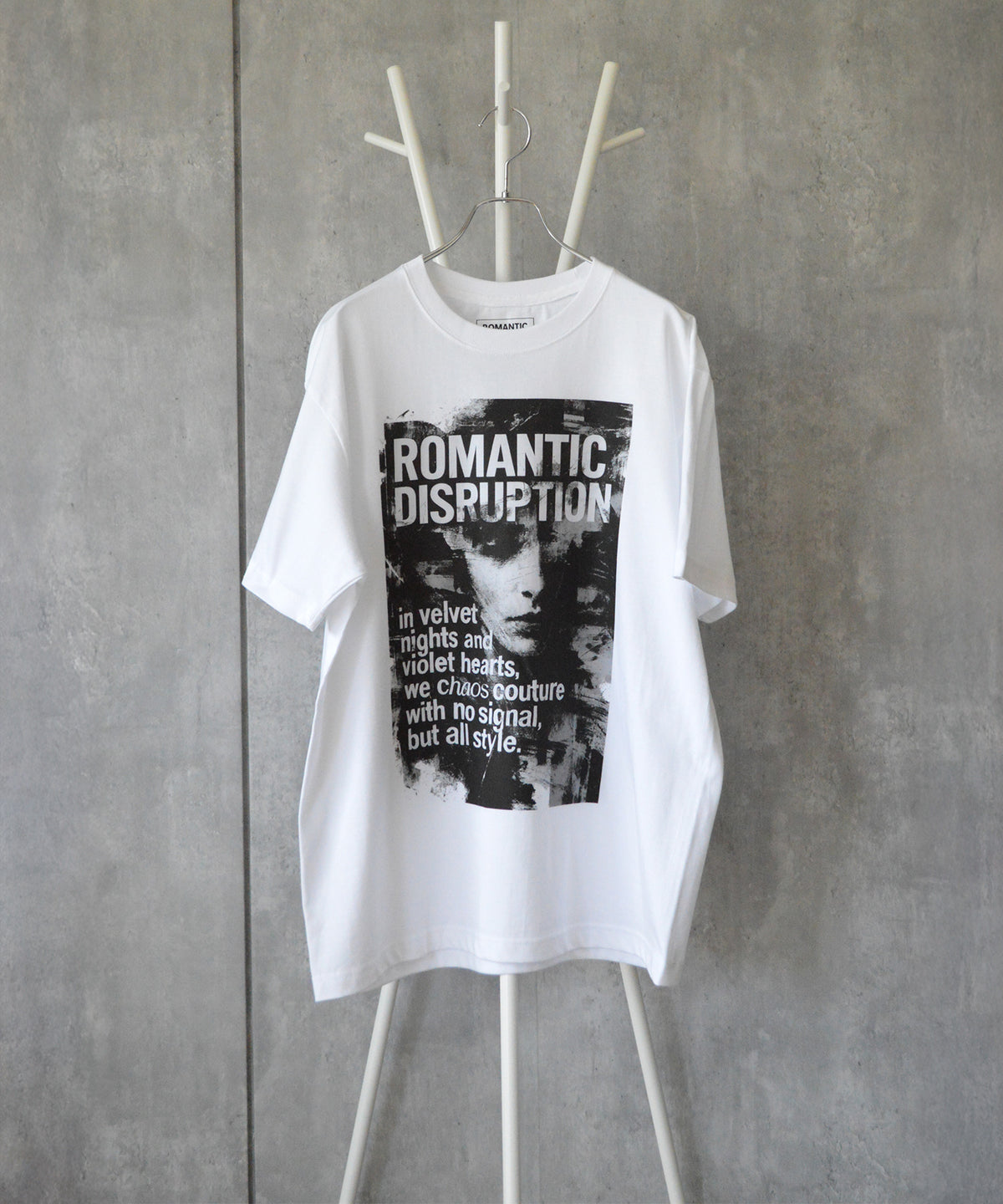ご予約商品「7月末発送」【ROMANTIC DISRUPTION by BROTHERHOOD】Chaos in Vogue mono Tee Shirt