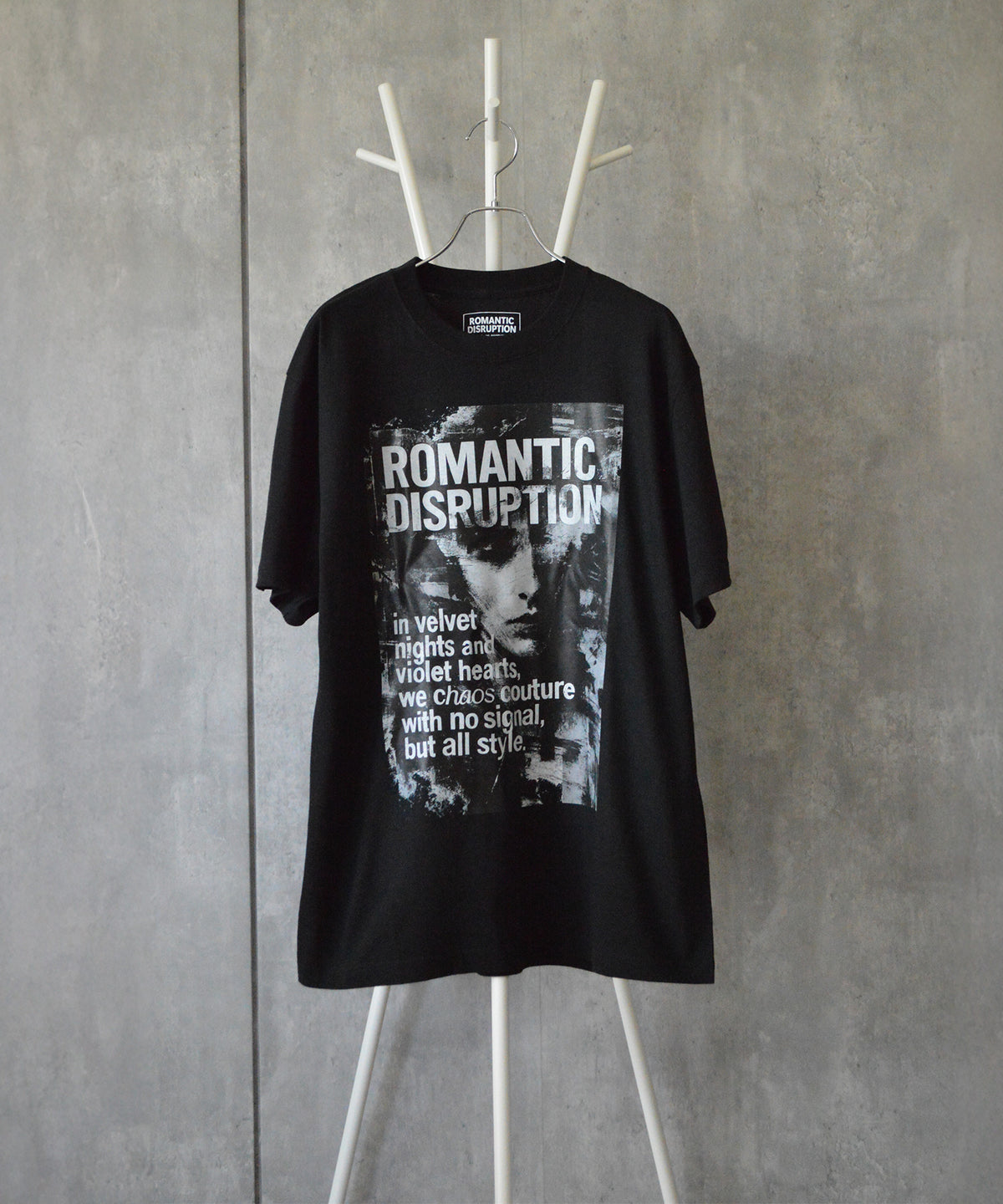 ご予約商品「7月末発送」【ROMANTIC DISRUPTION by BROTHERHOOD】Chaos in Vogue mono Tee Shirt