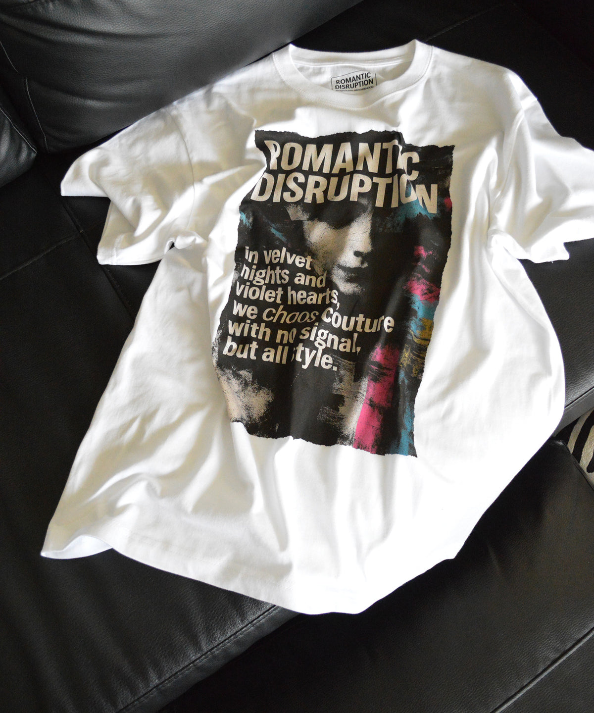 【ROMANTIC DISRUPTION by BROTHERHOOD】Chaos in Vogue Tee Shirt
