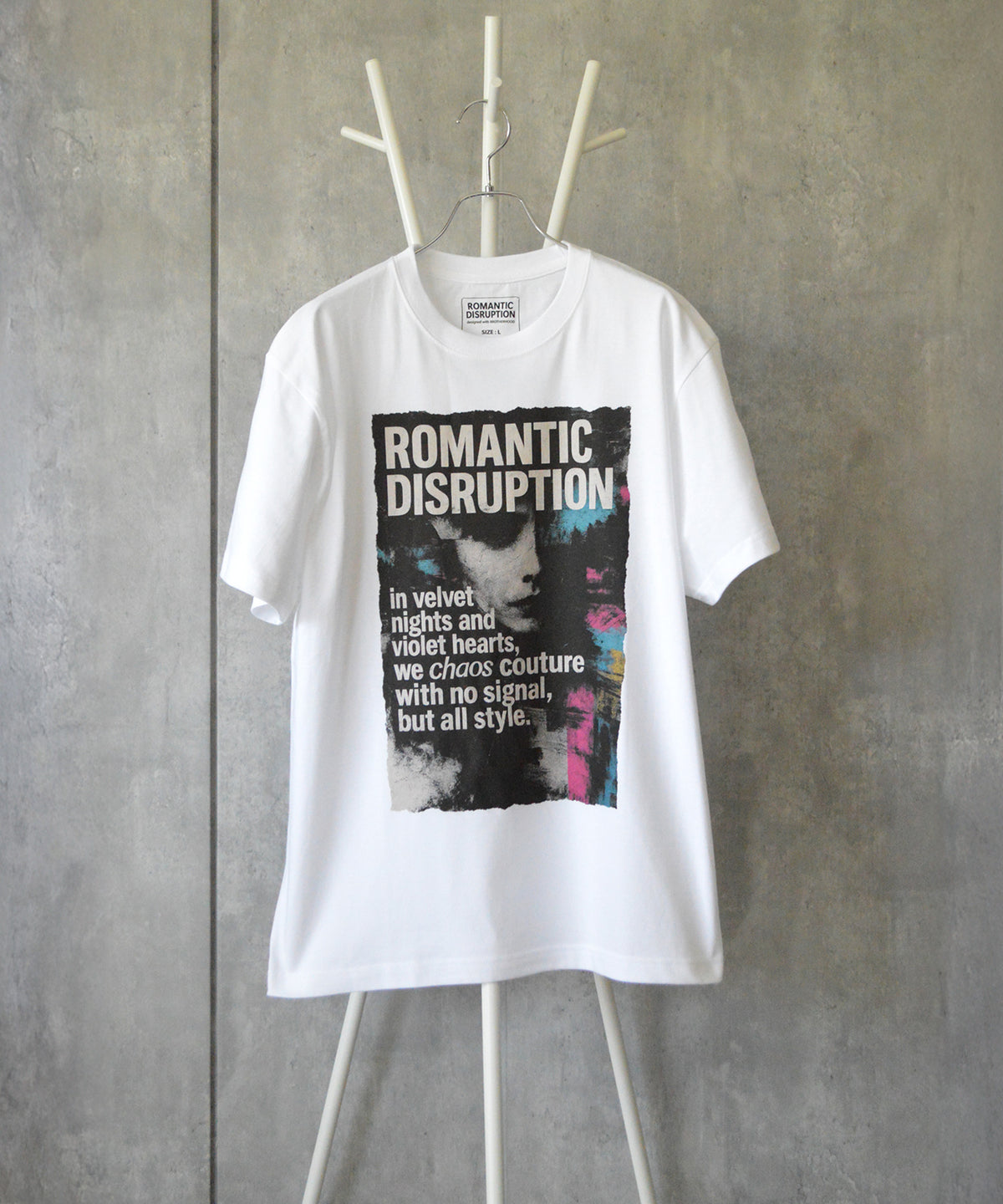 【ROMANTIC DISRUPTION by BROTHERHOOD】Chaos in Vogue Tee Shirt