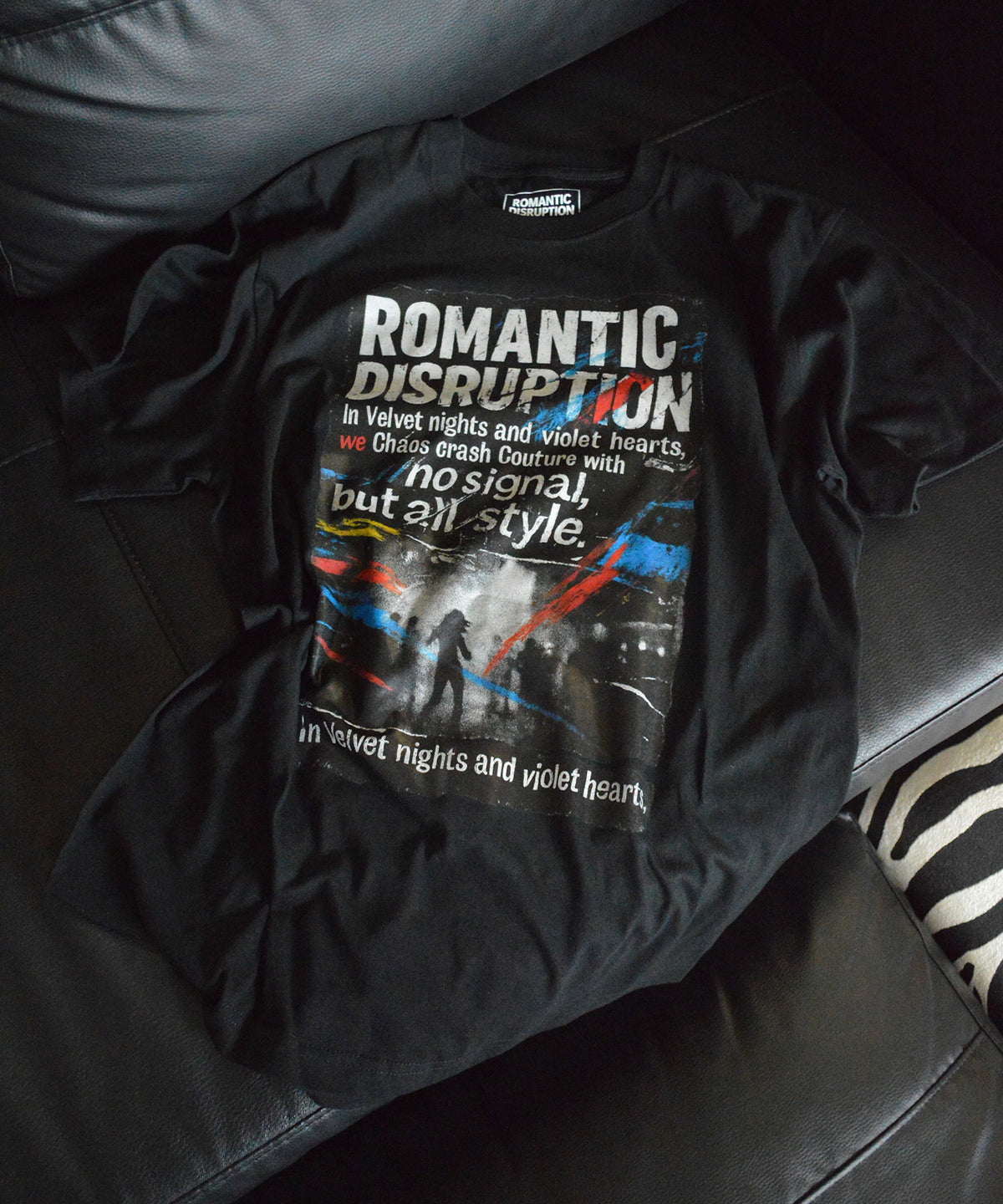 【ROMANTIC DISRUPTION】Club Collision Tee Shirt