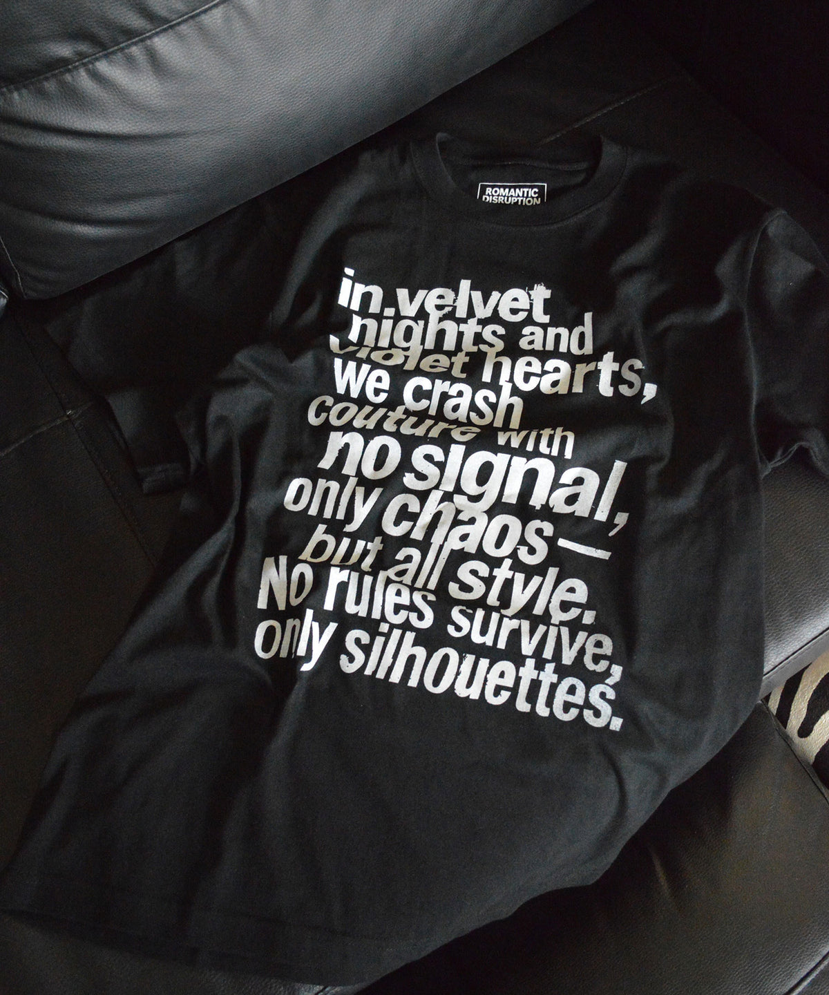 【ROMANTIC DISRUPTION】Silhouette Anthem Tee Shirt