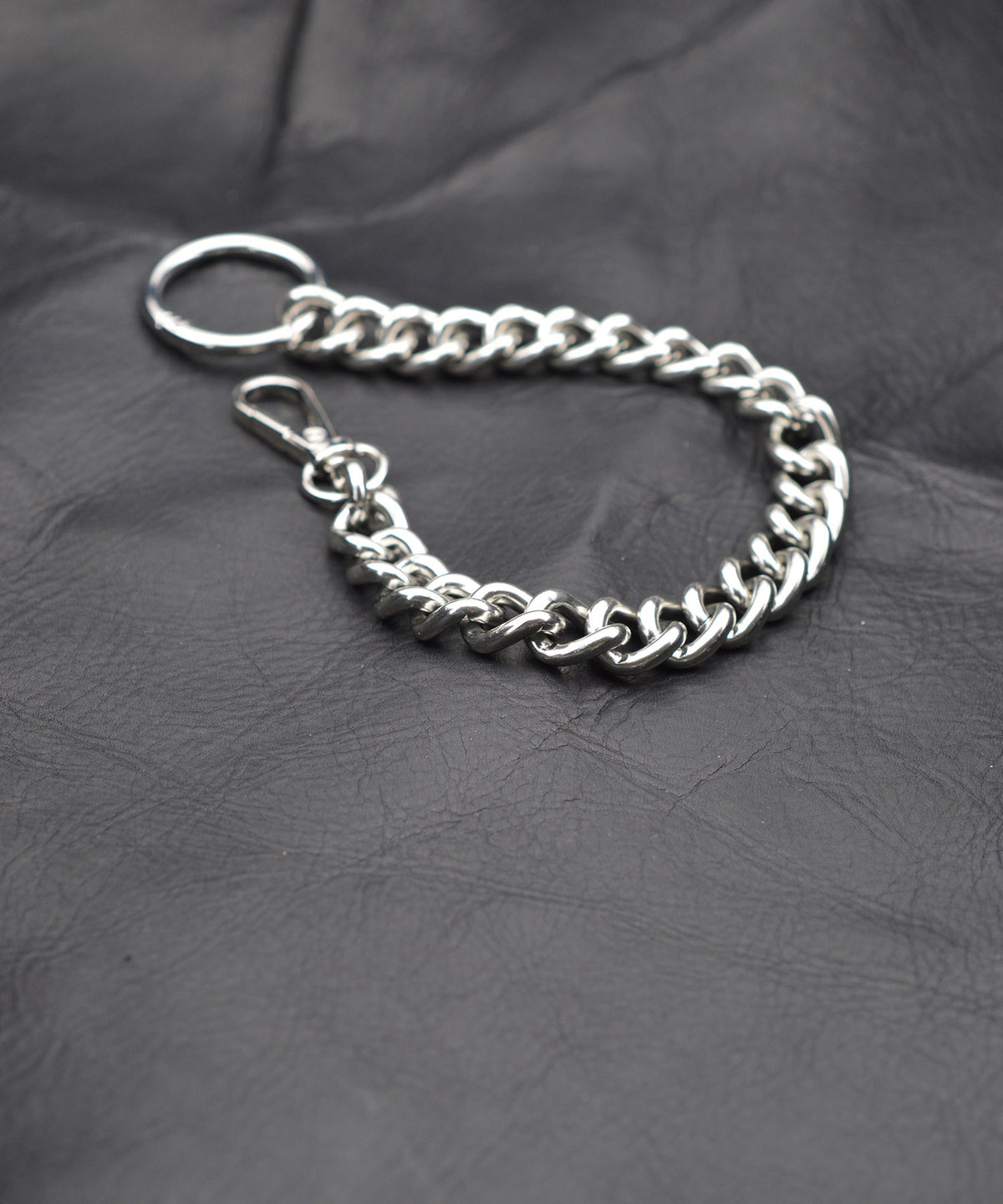 【BROTHERHOOD】Metal Big Curve Chain Wrist Strap(UNISEX)