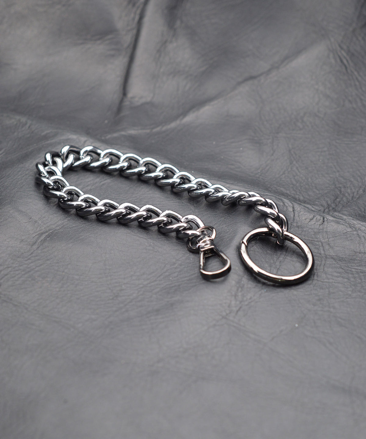 【BROTHERHOOD】Metal Big Curve Chain Wrist Strap(UNISEX)