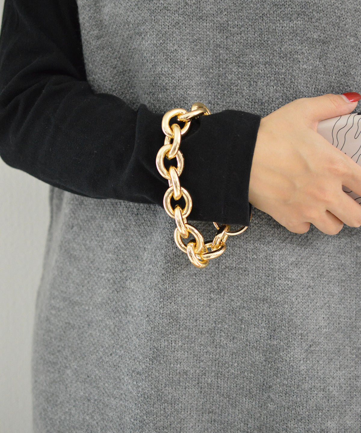 【BROTHERHOOD】Guardian Anchor Big Chain Wrist Strap(UNISEX)