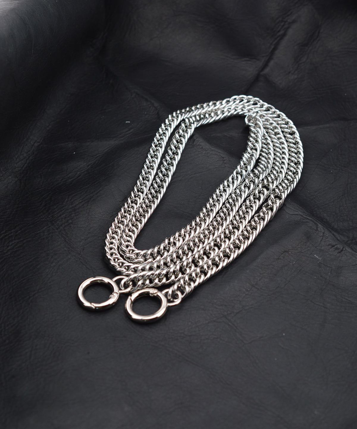 【BROTHERHOOD】Aluminum Curve Chain Shoulder Strap(UNISEX)