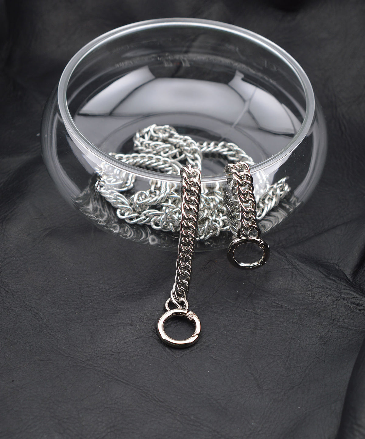 【BROTHERHOOD】Aluminum Curve Chain Shoulder Strap(UNISEX)