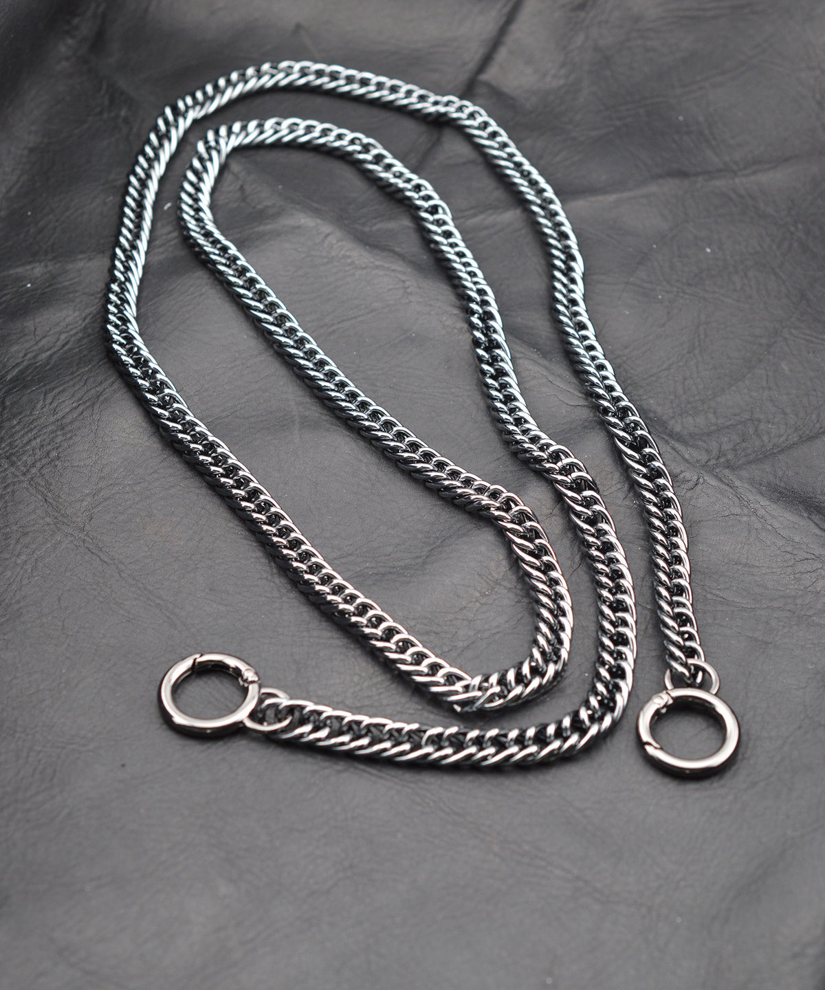 【BROTHERHOOD】Aluminum Curve Chain Shoulder Strap(UNISEX)