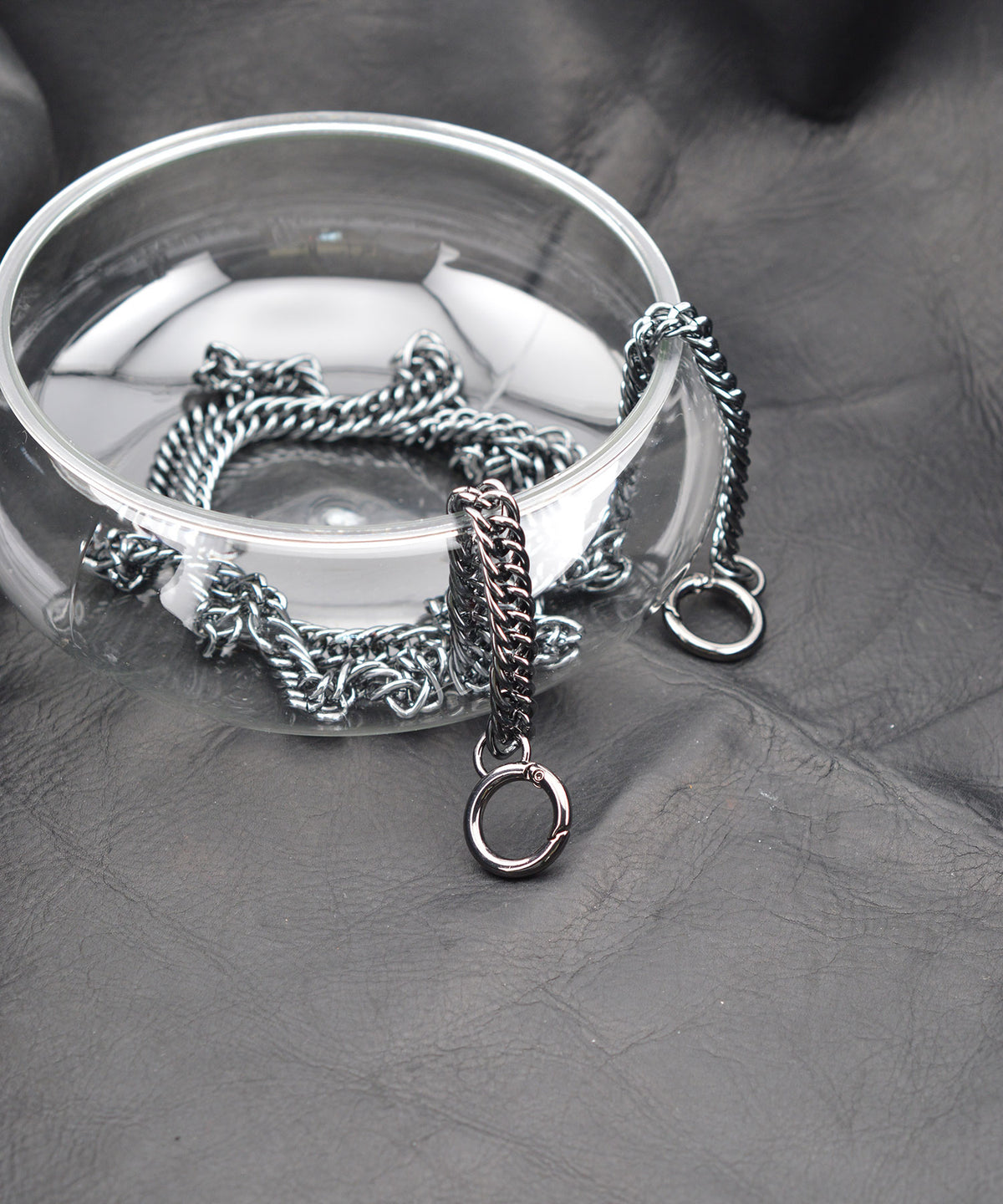 【BROTHERHOOD】Aluminum Curve Chain Shoulder Strap(UNISEX)