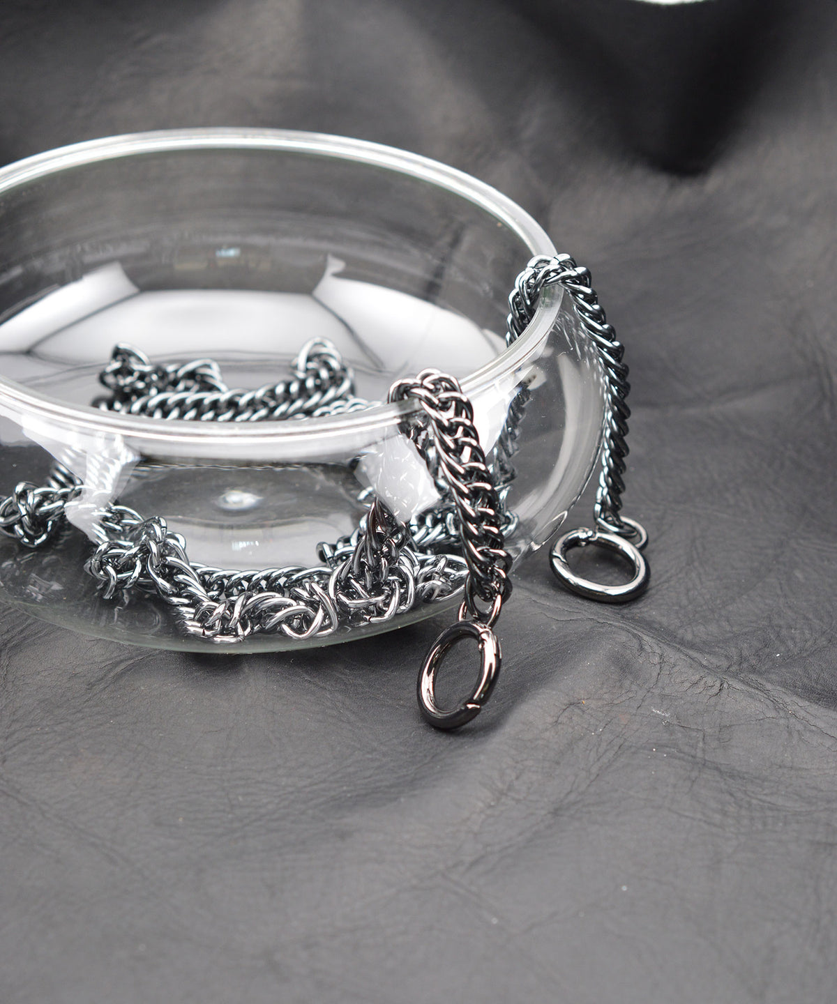 【BROTHERHOOD】Aluminum Curve Chain Shoulder Strap(UNISEX)