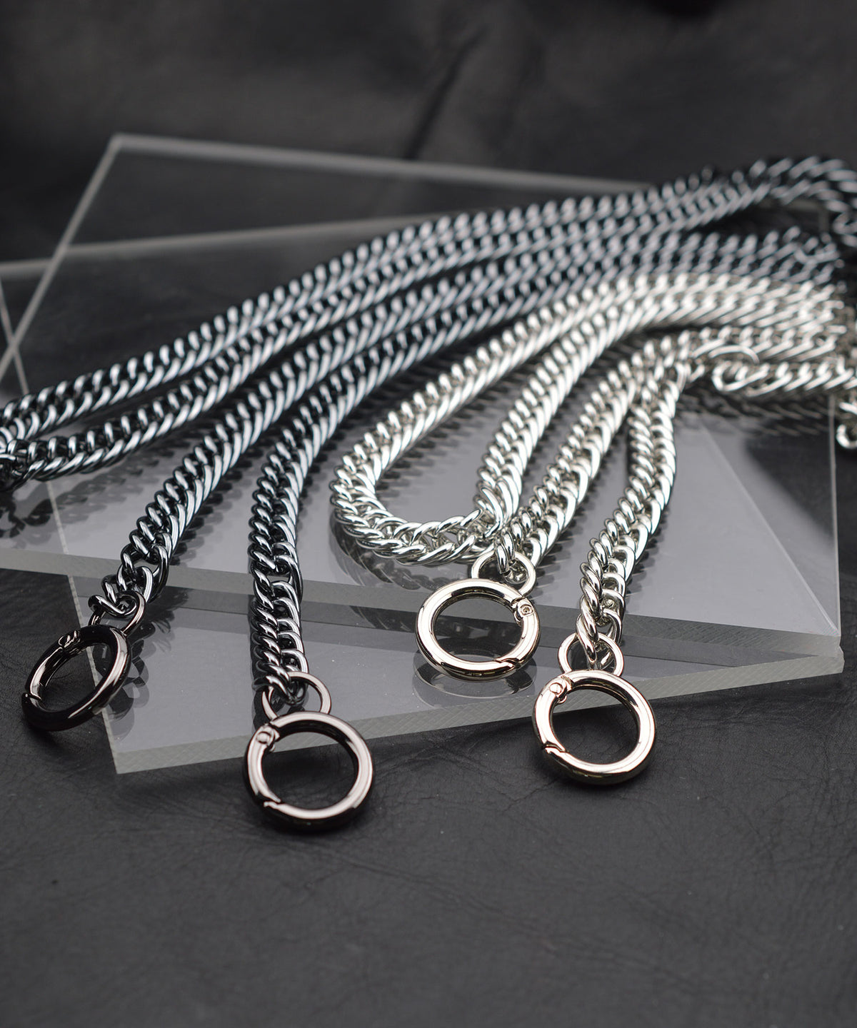 【BROTHERHOOD】Aluminum Curve Chain Shoulder Strap(UNISEX)