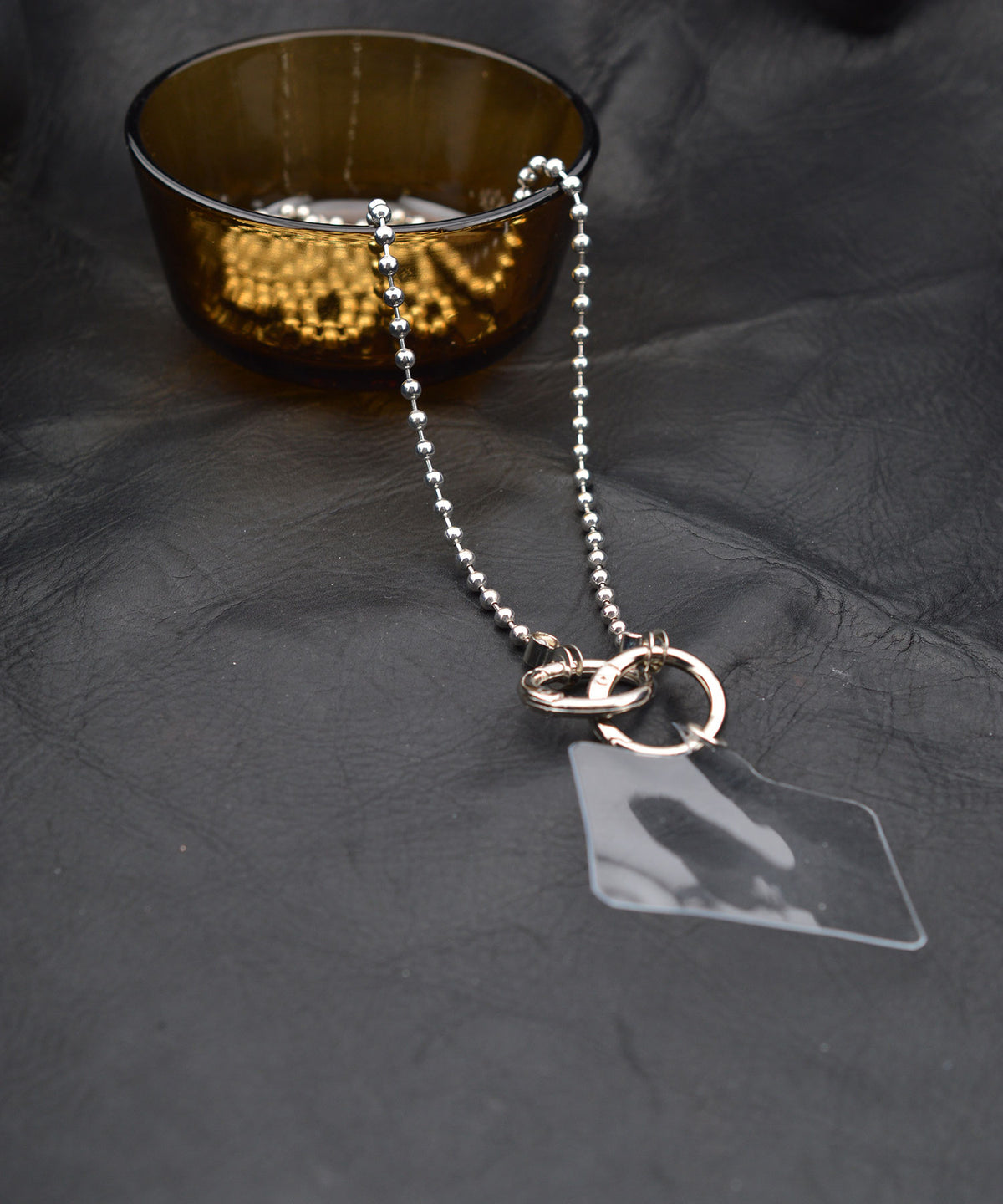 【BROTHERHOOD】Stainless MINI Ball Chain Shoulder Strap(UNISEX)