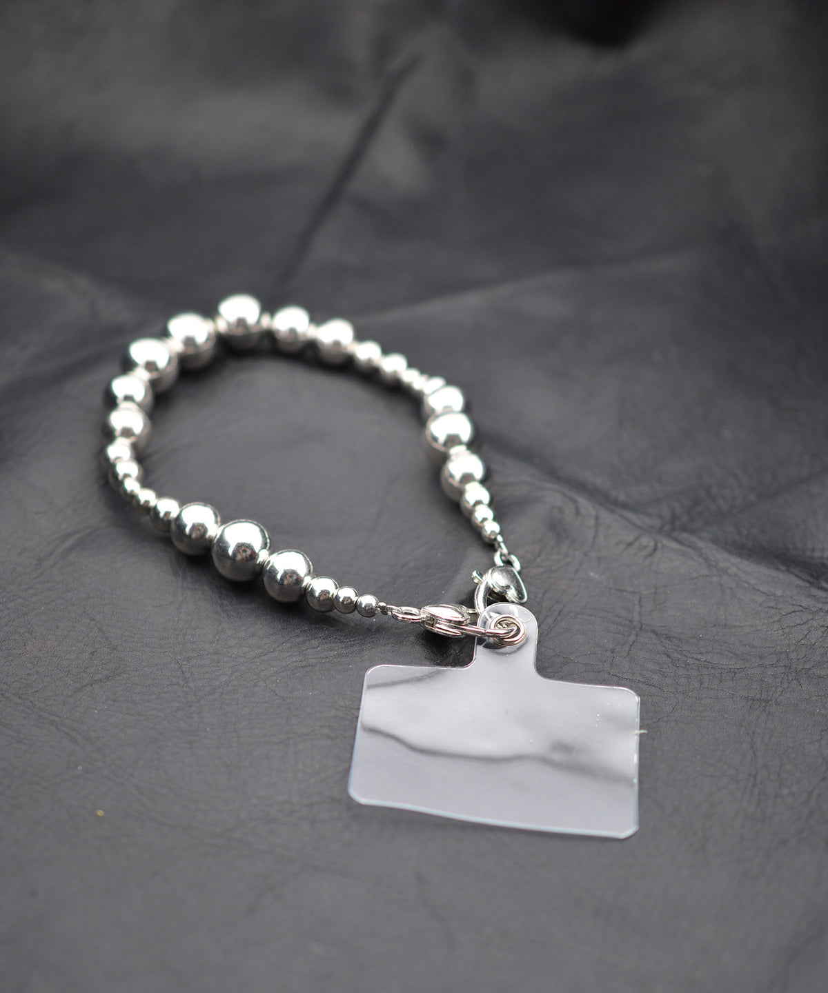 【BROTHERHOOD】Random Chrome acrylic Ball Chain Wrist Strap(UNISEX)