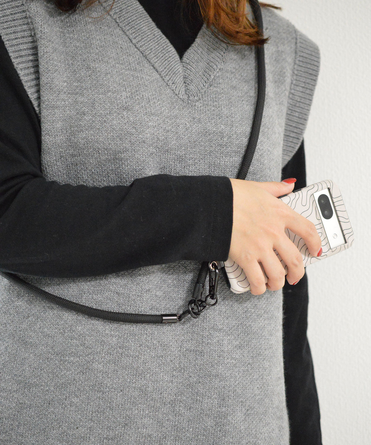 【BROTHERHOOD】Bold Rope Wrist Strap(UNISEX)