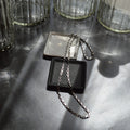 【Rectangle Venetian Necklace 】レクタングル ベネチアン ネックレス「サージカルステンレス」(UNISEX)