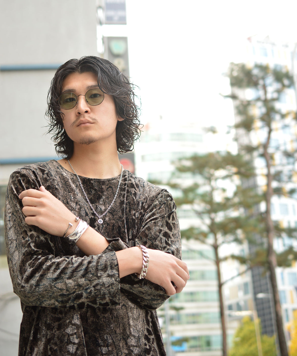 【Takeru. for BROTHERHOOD】Bold Chain Bracelet "Surgical Stainless Steel 316L"-Stainless SILVER