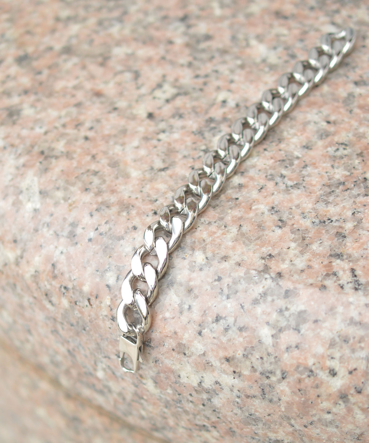 【Takeru. for BROTHERHOOD】Bold Chain Bracelet "Surgical Stainless Steel 316L"-Stainless SILVER