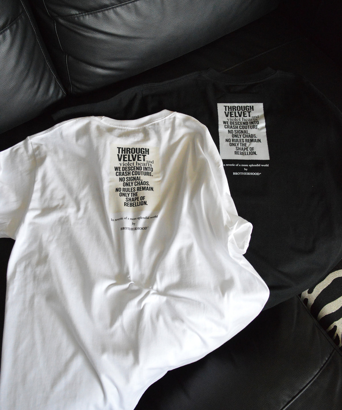 【ROMANTIC DISRUPTION】Neon Wreckage Tee Shirt