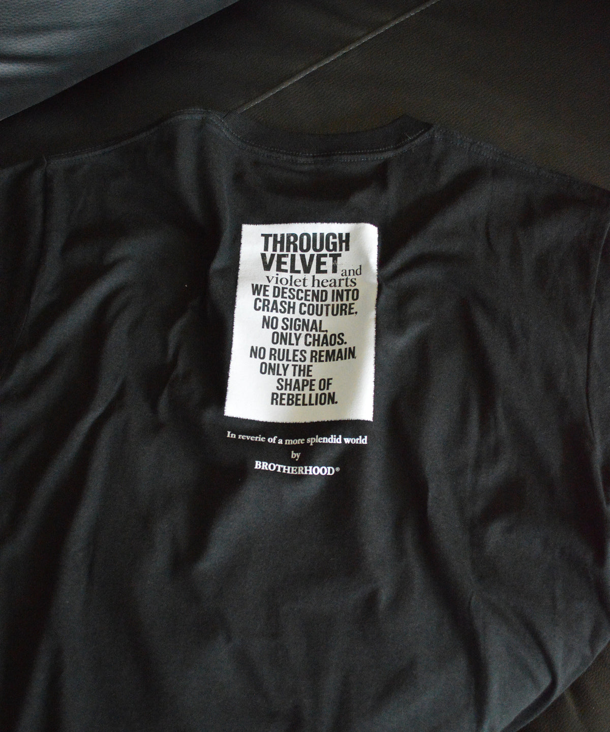 ご予約商品「7月末発送」【ROMANTIC DISRUPTION】Velvet Rebellion Tee Shirt