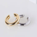 【Volume Hoop Ear Cuff】シンプルメタルフープ片耳イヤーカフ(UNISEX)