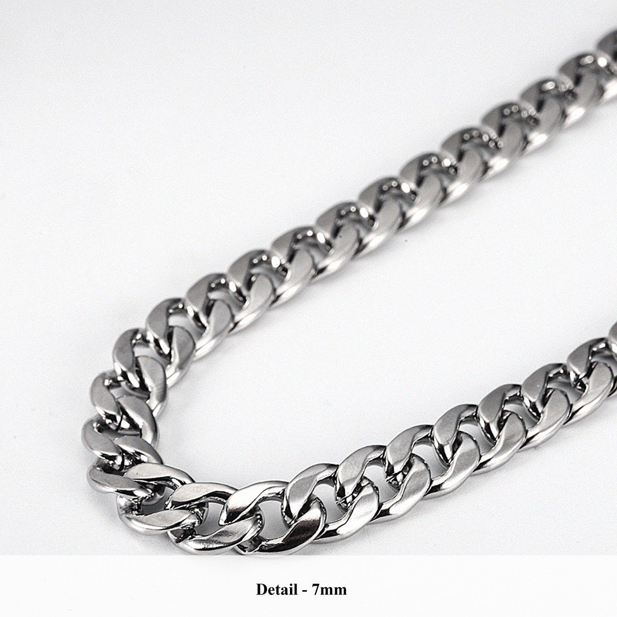 【Plain Chain Necklace】プレーン チェーン ネックレス シルバー(UNISEX)