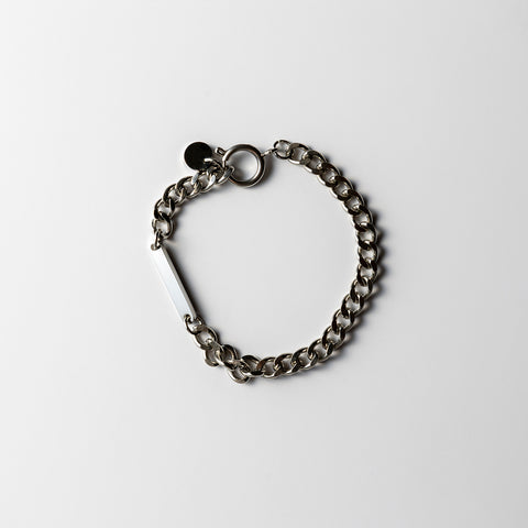 Plate & Chain Bracelet】プレート&チェーンブレスレット(UNISEX ...